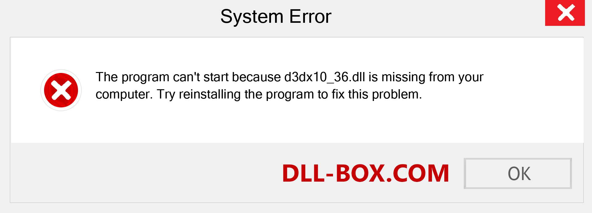 d3dx10_36.dll file is missing?. Download for Windows 7, 8, 10 - Fix  d3dx10_36 dll Missing Error on Windows, photos, images